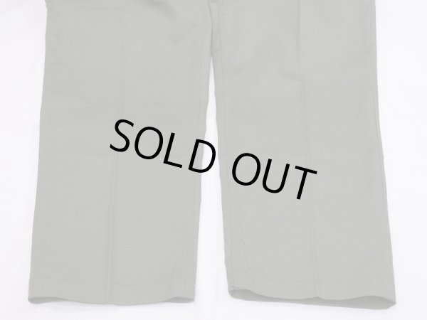 画像9: 80's US ARMY OG-507 UTILITY TROUSERS BAKER PANTS DEAD STOCK (9)