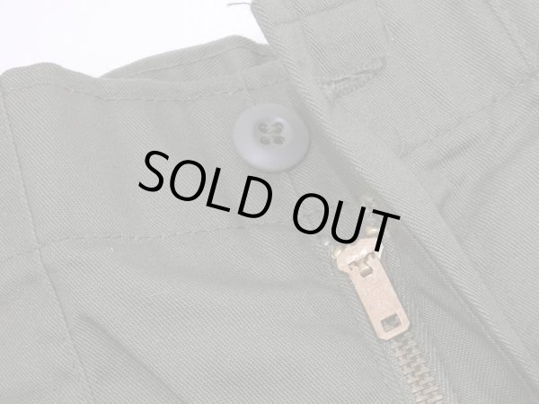 画像5: 80's US ARMY OG-507 UTILITY TROUSERS BAKER PANTS DEAD STOCK (5)