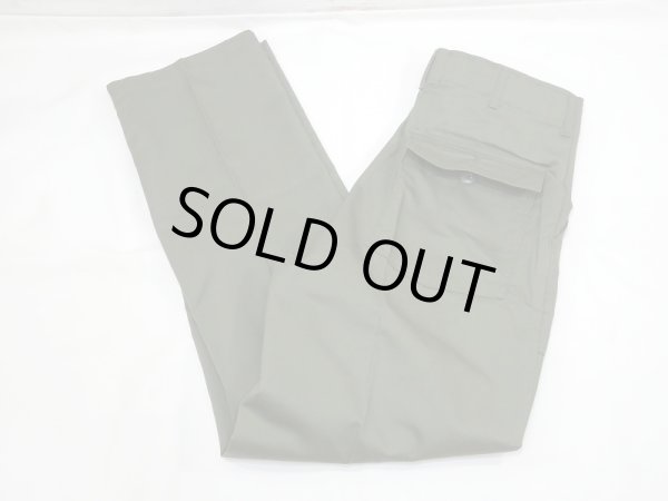 画像3: 80's US ARMY OG-507 UTILITY TROUSERS BAKER PANTS DEAD STOCK (3)