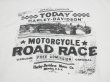 画像6: 90's HARLEY DAVIDSON OFFICIAL MOTORCYCLE ROAD RACE PRINT T-SHIRT (6)