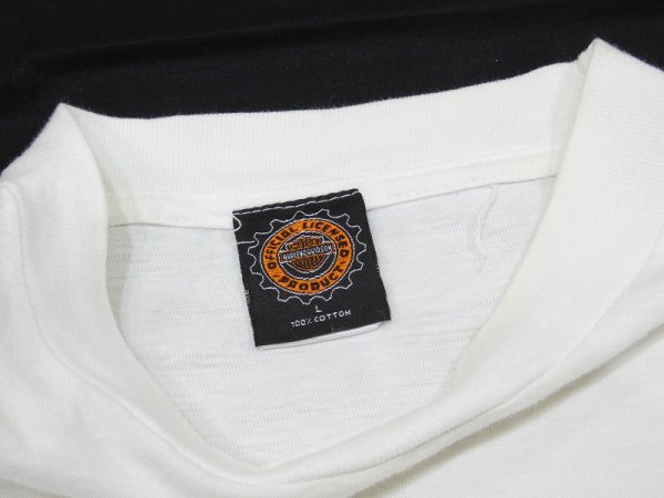 画像3: 90's HARLEY DAVIDSON OFFICIAL MOTORCYCLE ROAD RACE PRINT T-SHIRT (3)