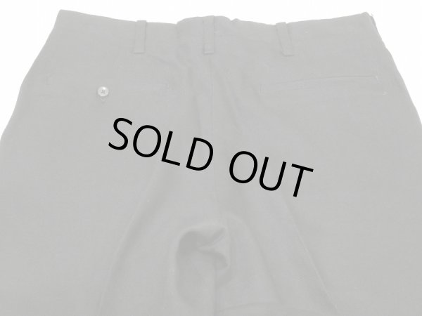 画像9: ~ 70's THE MUSTANG BY HAGGAR BLACK TAPERED SLACKS PANTS (9)