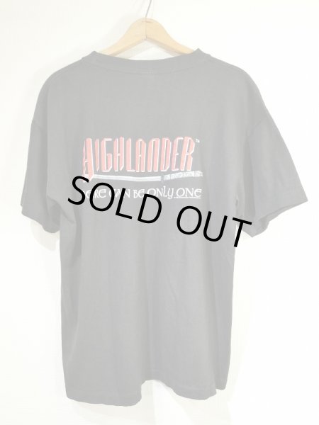画像2: 90's HIGHLANDER MOVIE 10th Anniversary PRINT T-SHIRT DEAD STOCK (2)