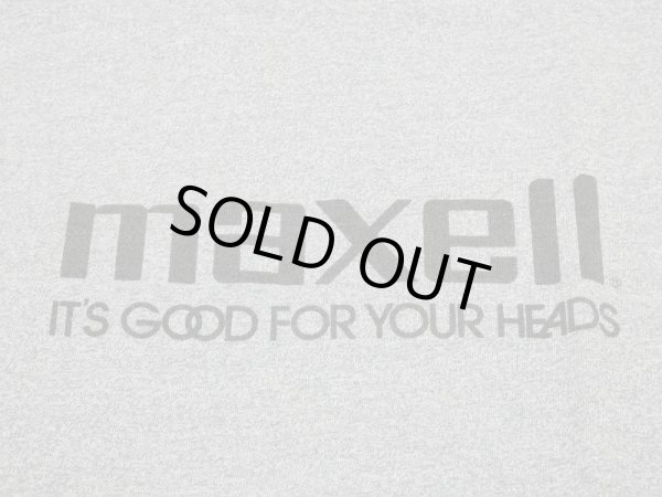 画像5: 70s 80s Anvil Maxell PRINT RINGER T-SHIRT (5)