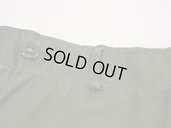 画像13: 50's US ARMY OG-107 COTTON SATEEN UTILITY BAKER PANTS DEAD STOCK ? (13)