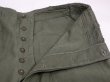 画像6: 50's US ARMY OG-107 COTTON SATEEN UTILITY BAKER PANTS DEAD STOCK ? (6)