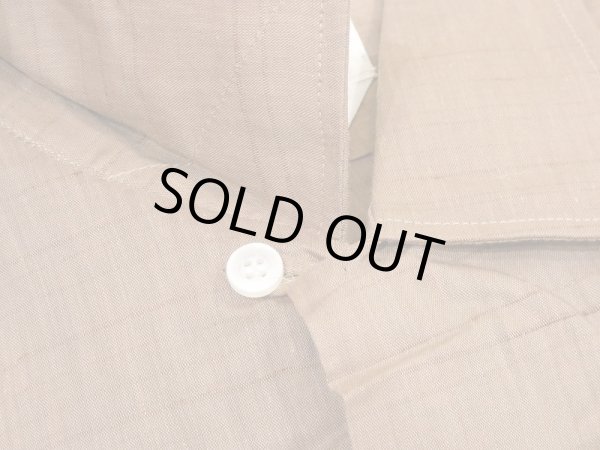 画像3: 60s Dunhill Sportswear COTTON × RAYON LOOP COLLAR SHIRT DEAD STOCK (3)