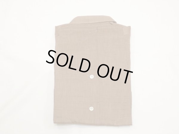 画像7: 60s Dunhill Sportswear COTTON × RAYON LOOP COLLAR SHIRT DEAD STOCK (7)