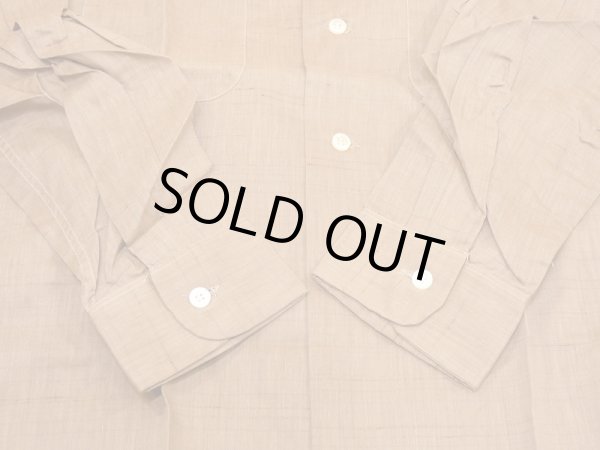 画像5: 60s Dunhill Sportswear COTTON × RAYON LOOP COLLAR SHIRT DEAD STOCK (5)