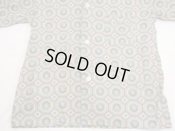 画像6: 50's Munsingwear ALL OVER PATTERN PAJAMA SHIRT (6)