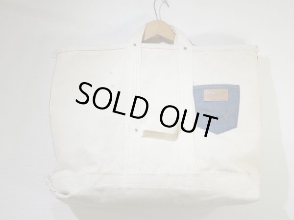 画像2: 70〜80's Wrangler ADVERTISING ? CANVAS TOOL BAG (2)