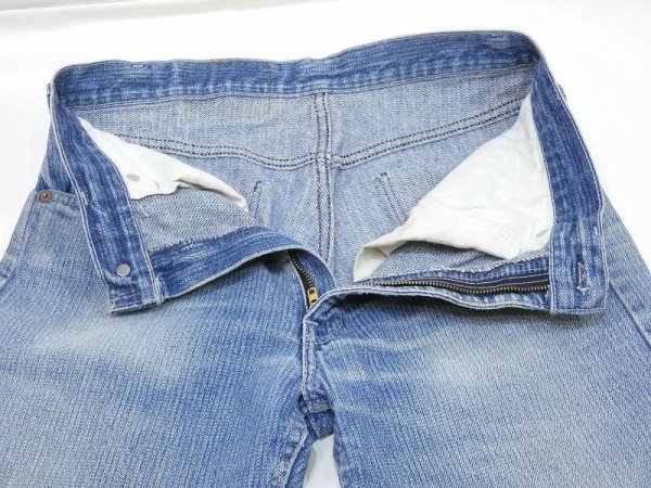 画像6: 80's Levi's 505 STRIPE DENIM PANTS (6)