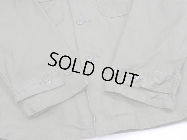 画像9: 60's US ARMY COTTON SATEEN OG-107 UTILITY SHIRT 2nd TYPE DEAD STOCK (9)