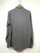 画像2: 50s 60s DOUBLE RINGER SALT&PEPPER BLACK CHAMBRAY SHIRT (2)
