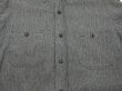 画像6: 50s 60s DOUBLE RINGER SALT&PEPPER BLACK CHAMBRAY SHIRT (6)