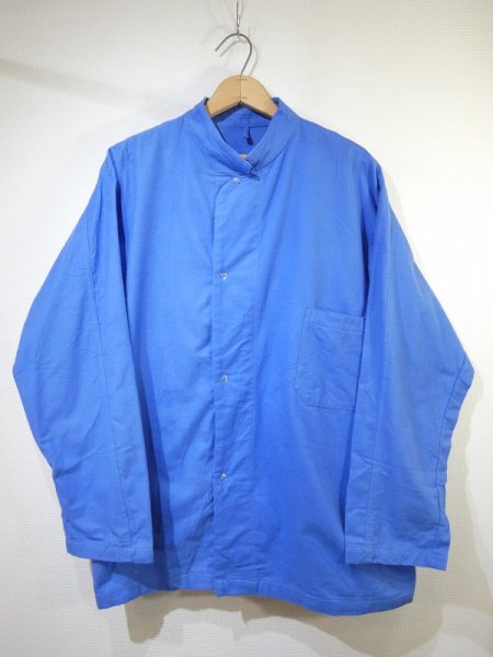 画像1: 50s US ARMY COTTON FLANNEL PAJAMA SLEEPING SHIRT DEAD STOCK (1)