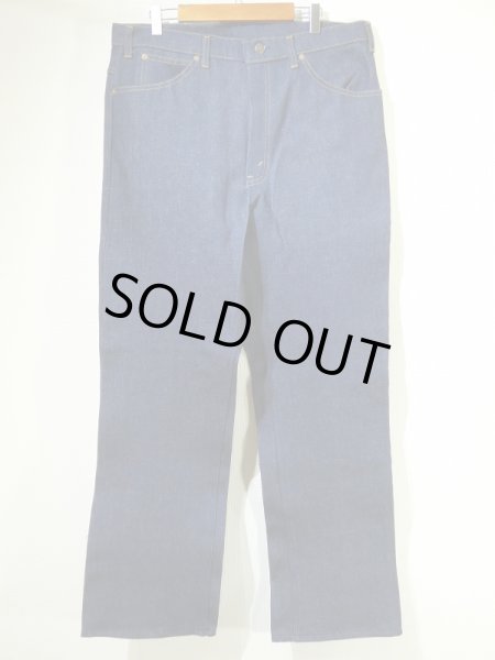 画像1: 70s UNKNOWN RIGID DENIM PANTS MADE IN USA DEAD STOCK NOS (1)