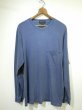 画像1: 90s Eddie Bauer ONE POCKET PLAIN LONG SLEEVE T-SHIRT MADE IN USA (1)