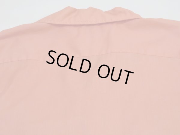 画像12: 70s durable press OPEN COLLAR BOX SHIRT with HAND STITCH (12)