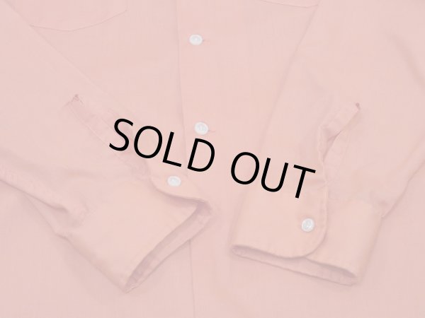 画像10: 70s durable press OPEN COLLAR BOX SHIRT with HAND STITCH (10)