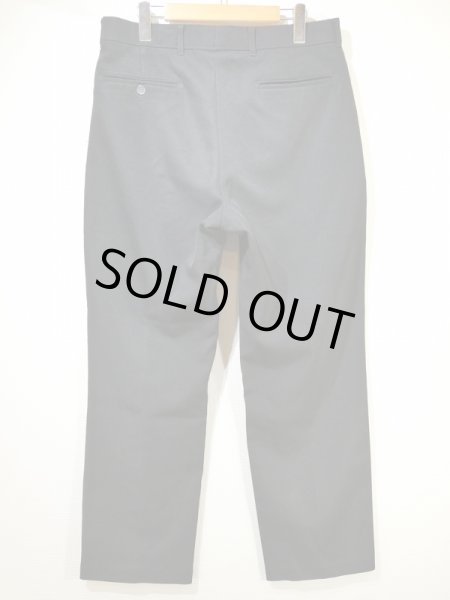 画像2: 80s Levi's ACTION SLACKS BLACK MADE IN USA (2)