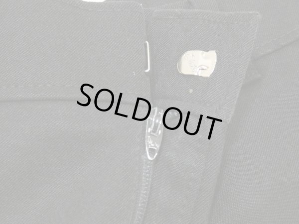 画像5: 80s Levi's ACTION SLACKS BLACK MADE IN USA (5)