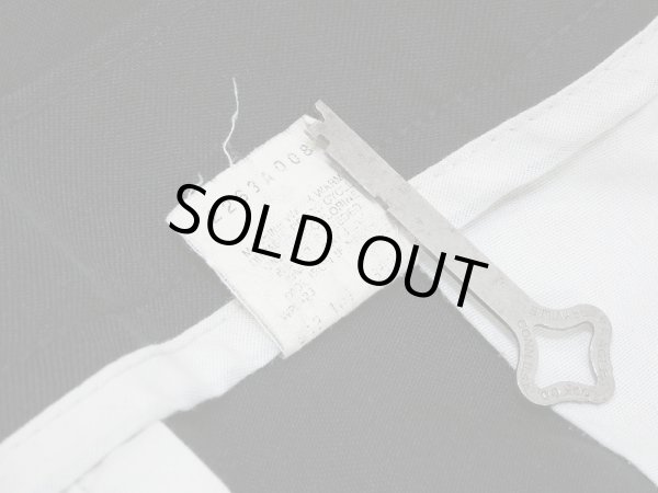 画像9: 80s Levi's ACTION SLACKS BLACK MADE IN USA (9)