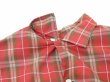 画像5: 60s PENNEY'S TOWN CRAFT PLAID OPEN COLLAR BOX SHIRT (5)