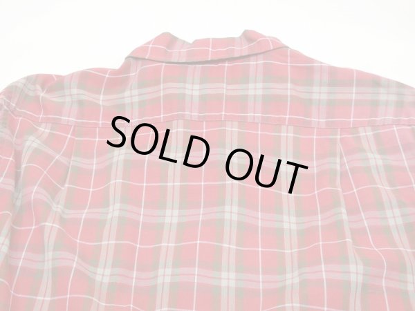 画像9: 60s PENNEY'S TOWN CRAFT PLAID OPEN COLLAR BOX SHIRT (9)