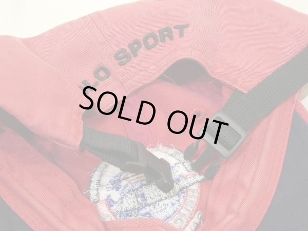 画像10: 90s Ralph Lauren POLO SPORT HELICOPTER SKI TEAM 6 PANEL CAP (10)