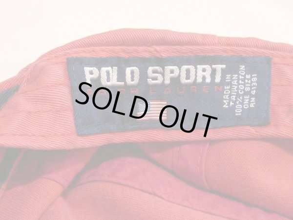 画像8: 90s Ralph Lauren POLO SPORT HELICOPTER SKI TEAM 6 PANEL CAP (8)