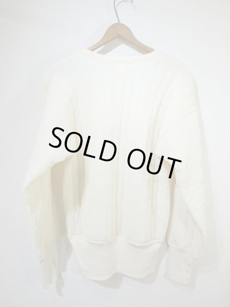 画像2: 〜 70s Lally MFG CORP QUILTING THERMAL SWEAT SHIRT (2)