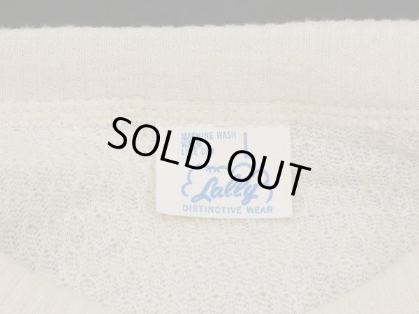 画像3: 〜 70s Lally MFG CORP QUILTING THERMAL SWEAT SHIRT (3)