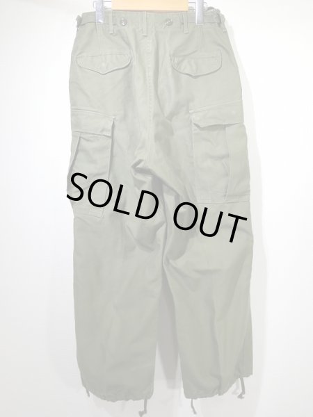 50s US ARMY M-51 FIELD TROUSERS CARGO PANTS EARLY TYPE