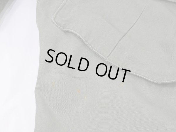 画像6: 60s US ARMY NON RIP JUNGLE FATIGUE JACKET 3rd S-L (6)