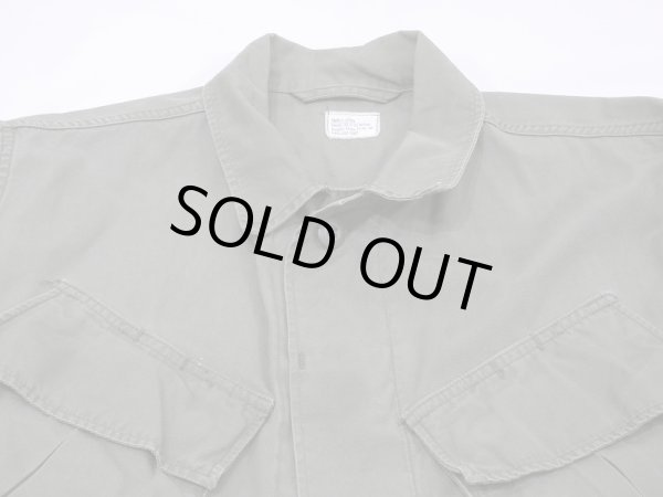 画像4: 60s US ARMY NON RIP JUNGLE FATIGUE JACKET 3rd S-L (4)