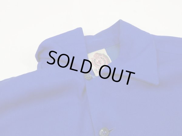 画像5: 50s CALI-FAME EMBROIDERED RAYON BOWLING SHIRT (5)