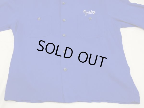 画像6: 50s CALI-FAME EMBROIDERED RAYON BOWLING SHIRT (6)