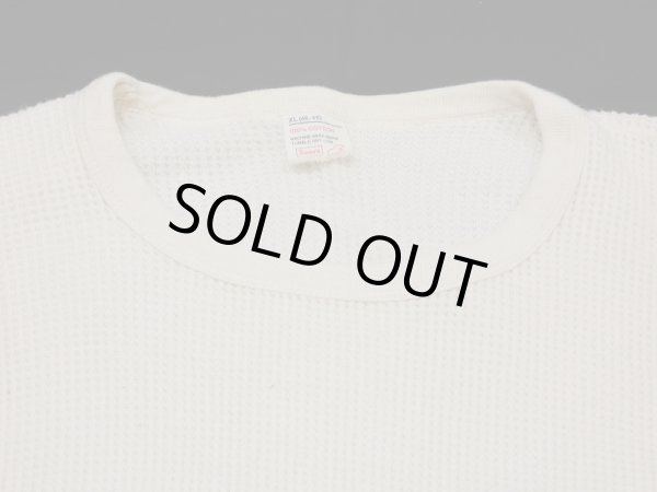 画像4: 〜 70s Sears ALL COTTON THERMAL LONG SLEEVE L/S T-SHIRT XL (4)