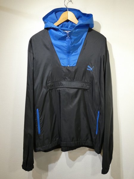 画像1: 80s PUMA NYLON PULLOVER ANORAK (1)