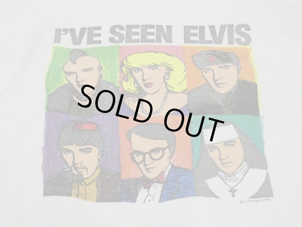 画像5: 80s 90s  LAKE STREET SHIRTS I'VE SEEN ELVIS PRINT SWEAT MADE IN USA (5)
