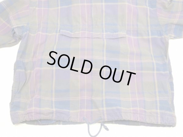 画像6: 80s 90s OLD GAP COTTON PLAID PULLOVER PARKA  ANORAK (6)