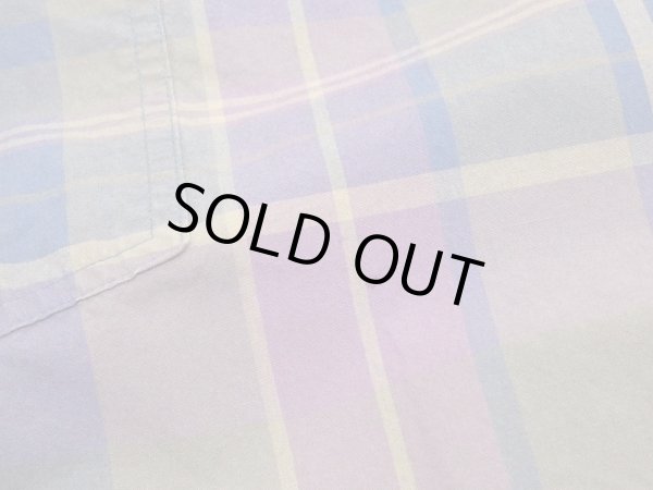 画像8: 80s 90s OLD GAP COTTON PLAID PULLOVER PARKA  ANORAK (8)