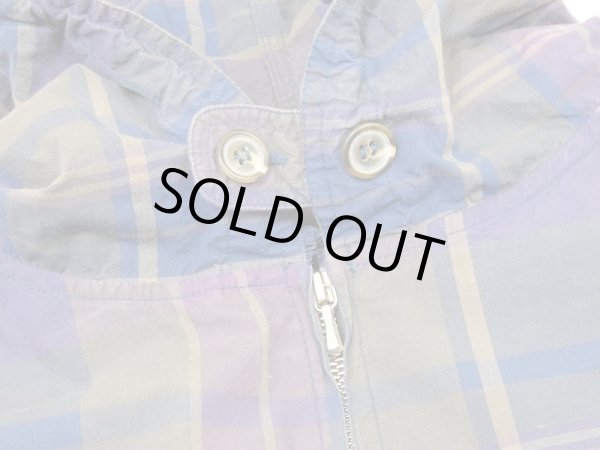 画像5: 80s 90s OLD GAP COTTON PLAID PULLOVER PARKA  ANORAK (5)