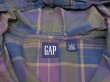 画像3: 80s 90s OLD GAP COTTON PLAID PULLOVER PARKA  ANORAK (3)