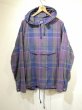 画像1: 80s 90s OLD GAP COTTON PLAID PULLOVER PARKA  ANORAK (1)