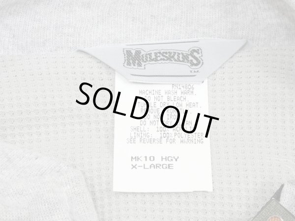 画像3: 80s Muleskins FULL ZIP DOUBLE FACE SWEAT MADE IN USA DEAD STOCK (3)
