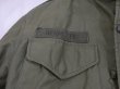 画像7: 60s US ARMY M-65 COTTON SATEEN OG-107 FIELD JACKET 2nd TYPE ALUMINUM ZIPPER S-R (7)