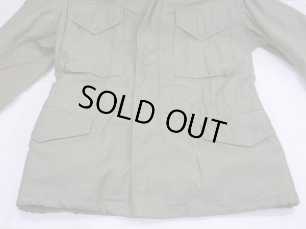 画像8: 60s US ARMY M-65 COTTON SATEEN OG-107 FIELD JACKET 2nd TYPE ALUMINUM ZIPPER S-R (8)