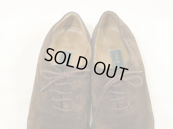 画像8: COLE HAAN NUBUCK STRAIGHT TIP SHOES MADE IN ITALY (8)